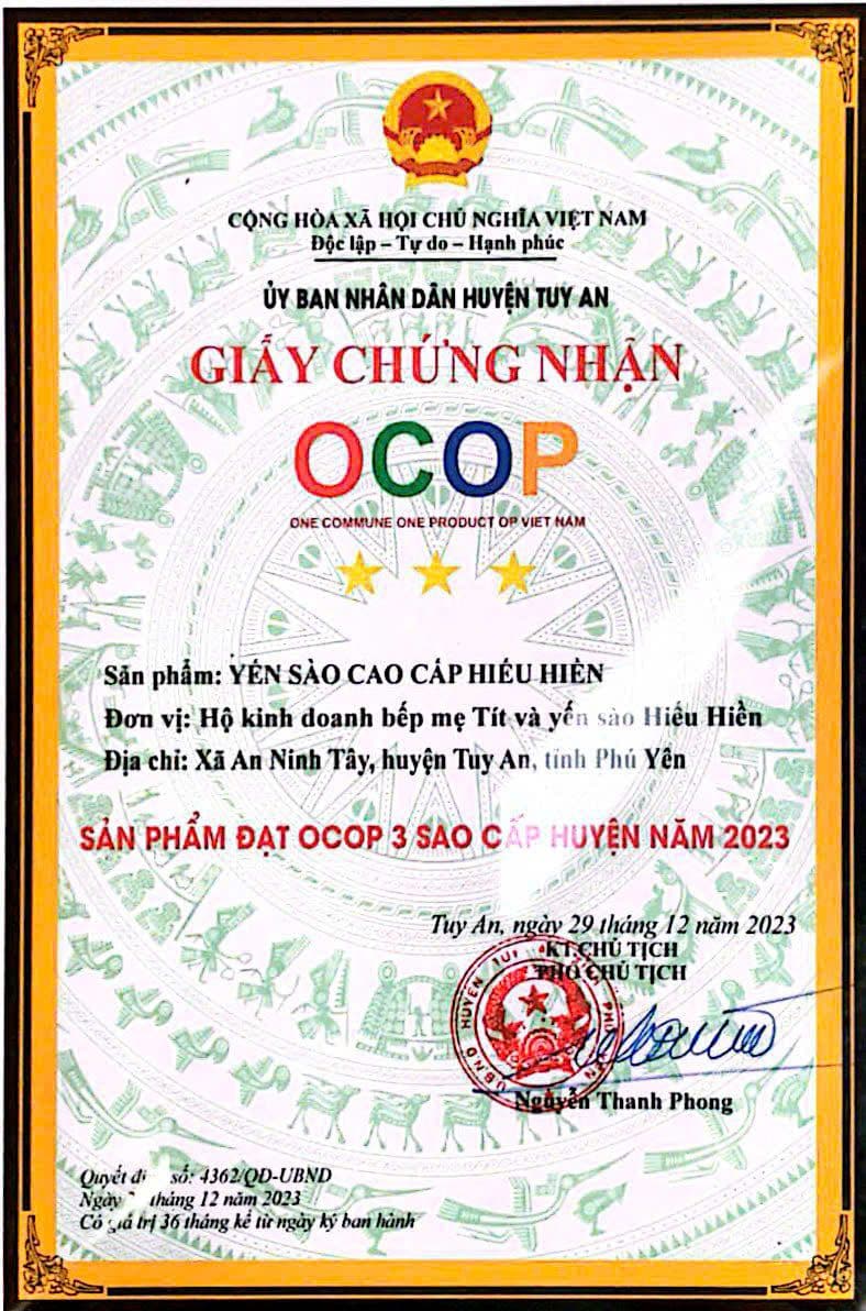 Tư vấn chọn yến 1