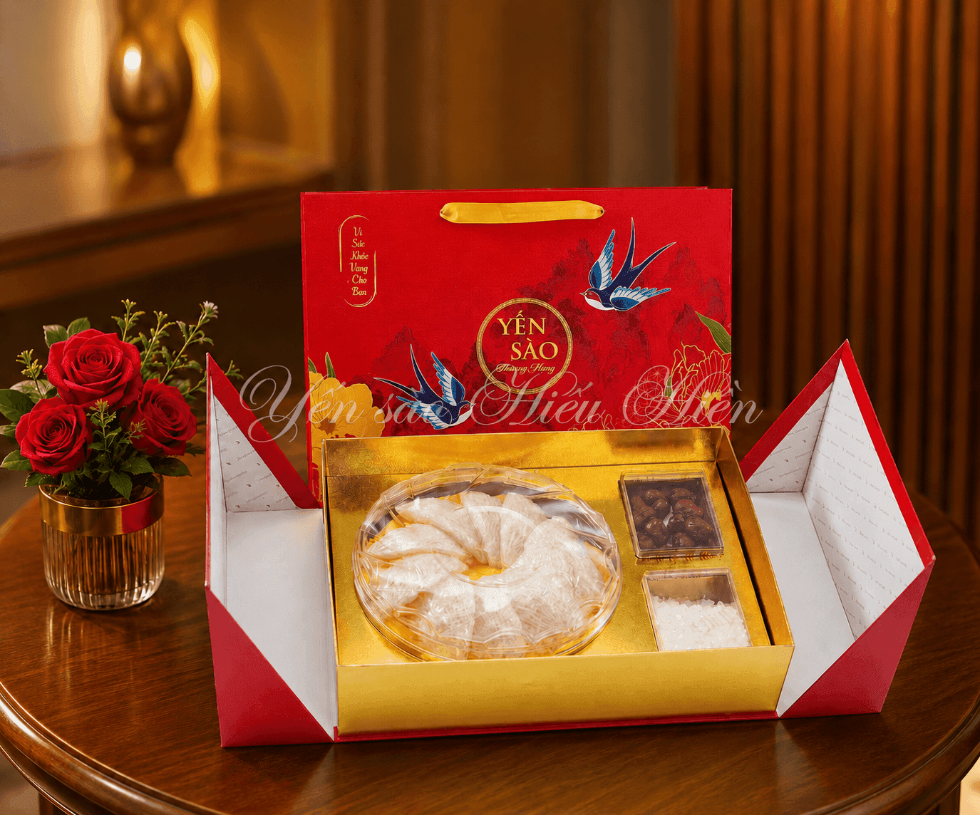 Hộp quà yến tinh chế 100g