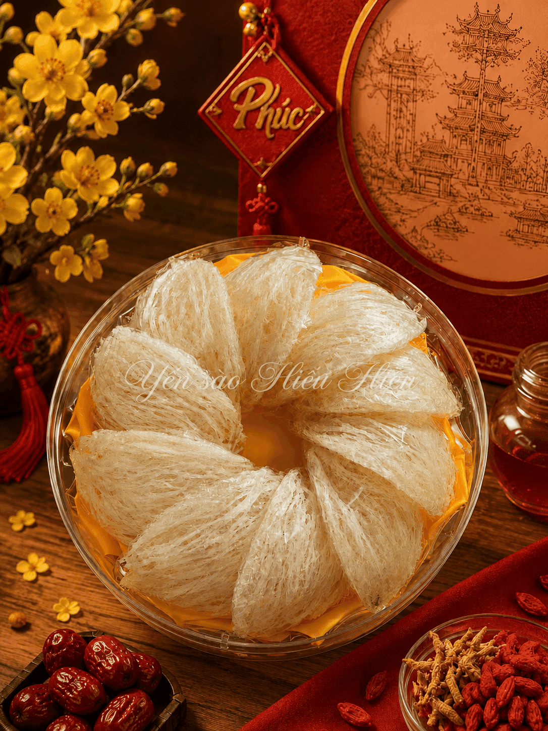 Hộp quà yến tinh chế 100g 2