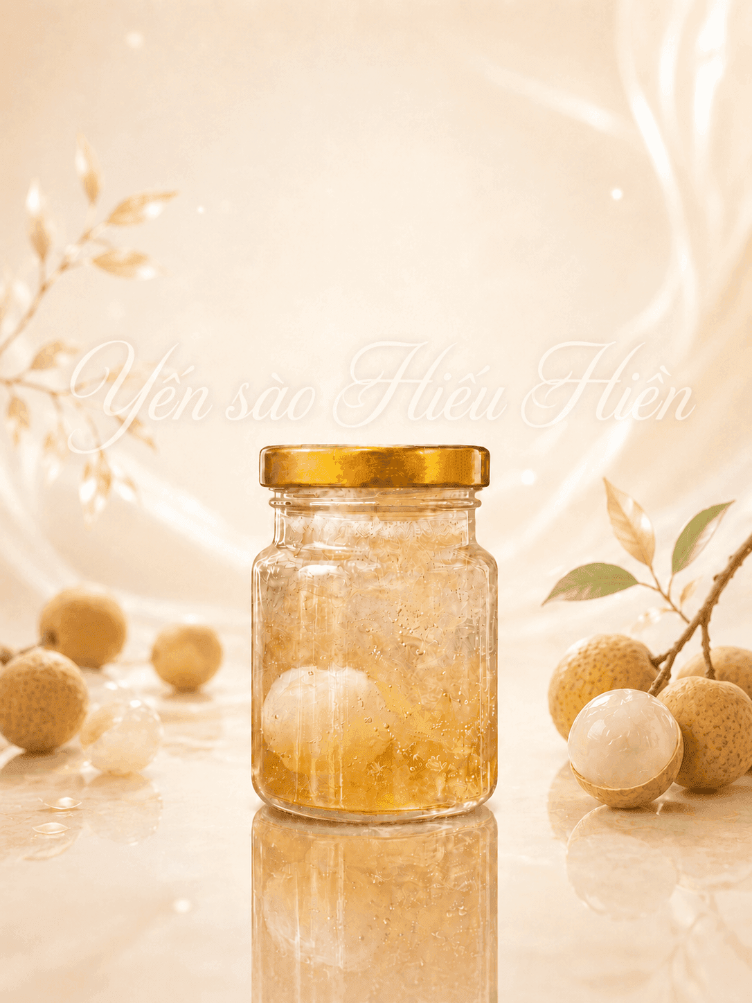 Yến chưng tươi nhãn nhục